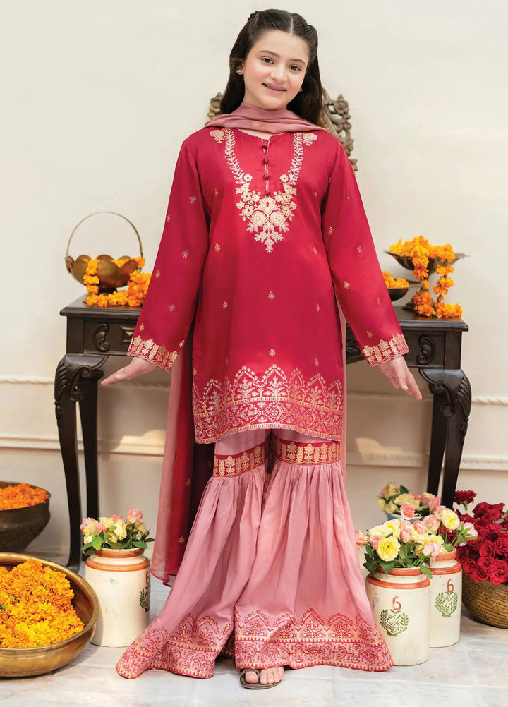 Garnet Clothing Pret Printed Viscose 3 Piece Suit Isla