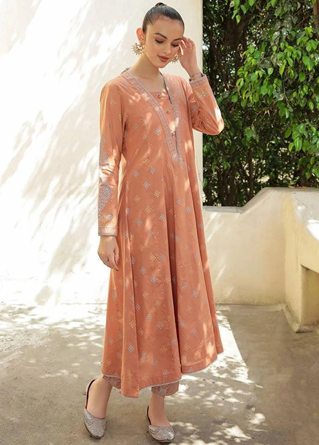 Garnet Pret Printed Cotton 3 Piece Suit Hera