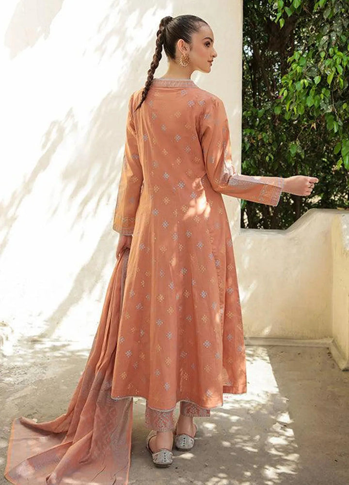 Garnet Pret Printed Cotton 3 Piece Suit Hera