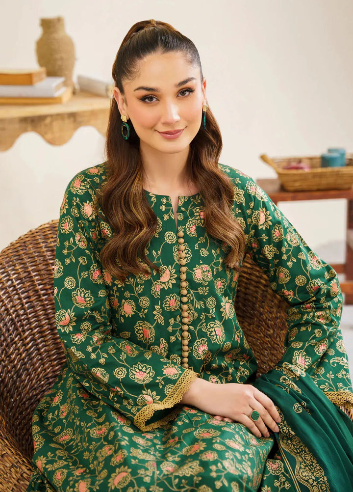 Garnet Pret Printed Cotton 3 Piece Suit Kashish