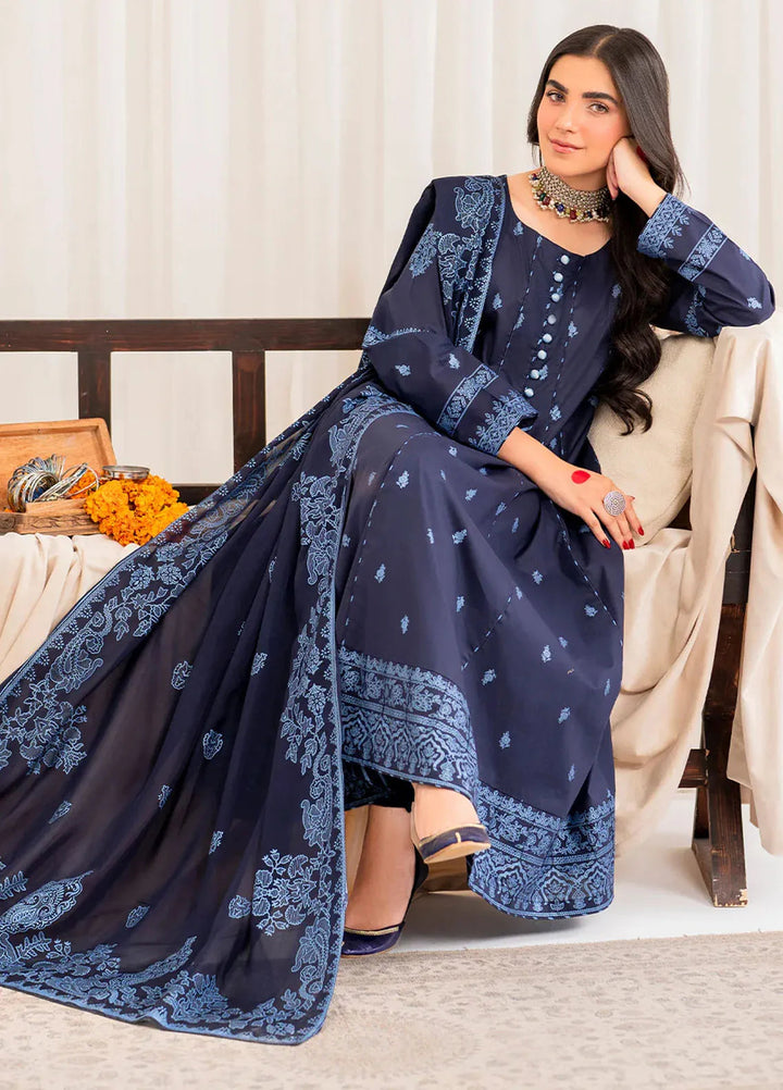 Garnet Pret Printed Cotton Lawn 3 Piece Suit Anika