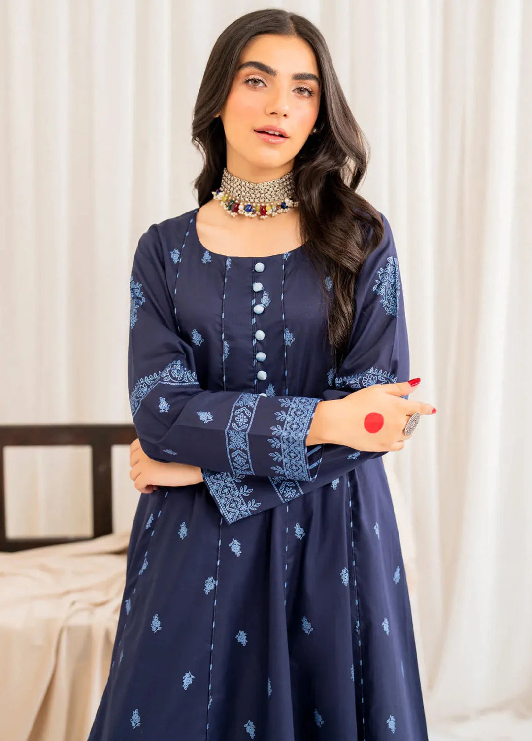 Garnet Pret Printed Cotton Lawn 3 Piece Suit Anika
