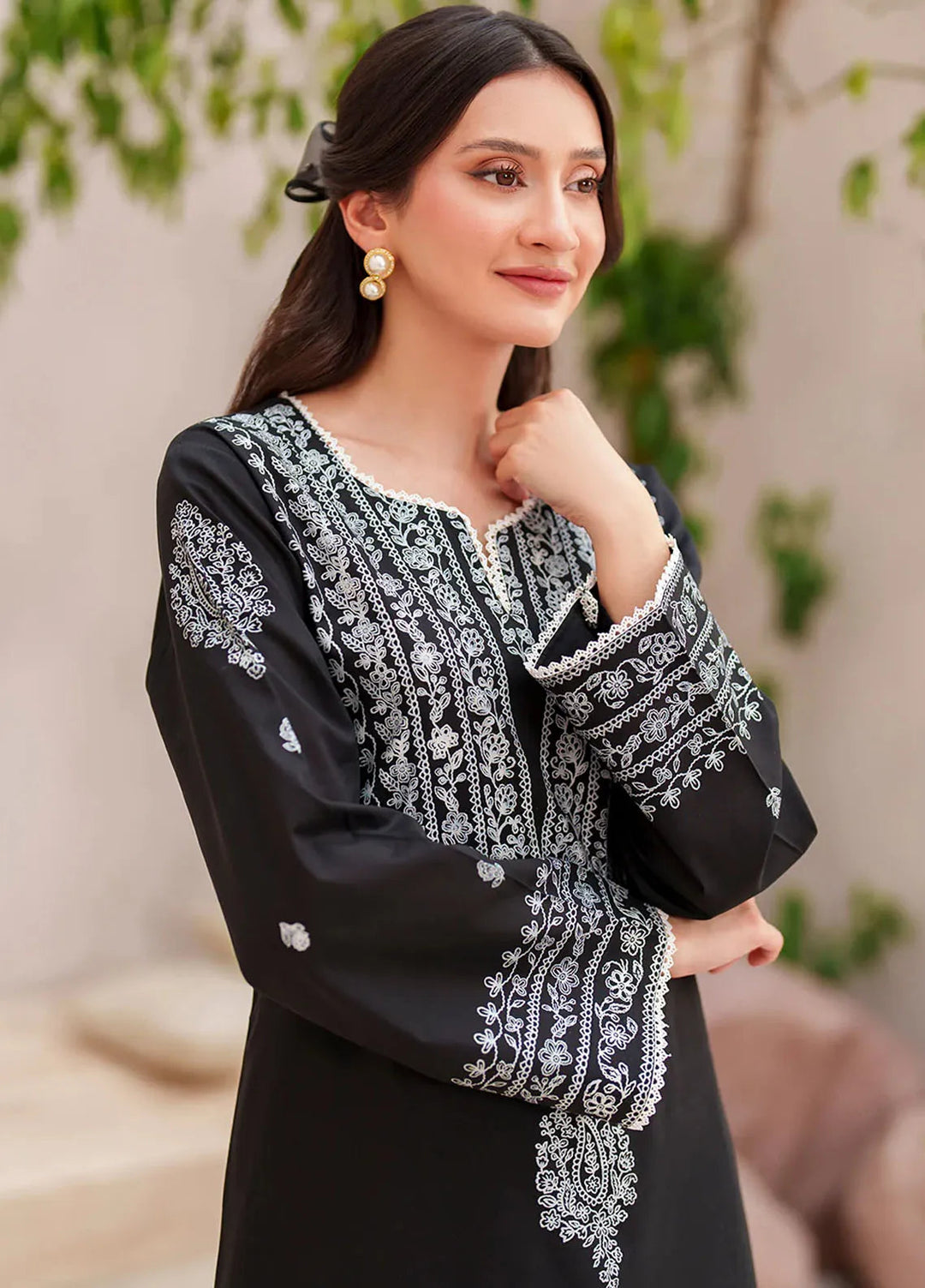 Garnet Pret Printed Dhanak 3 Piece Suit Koyal