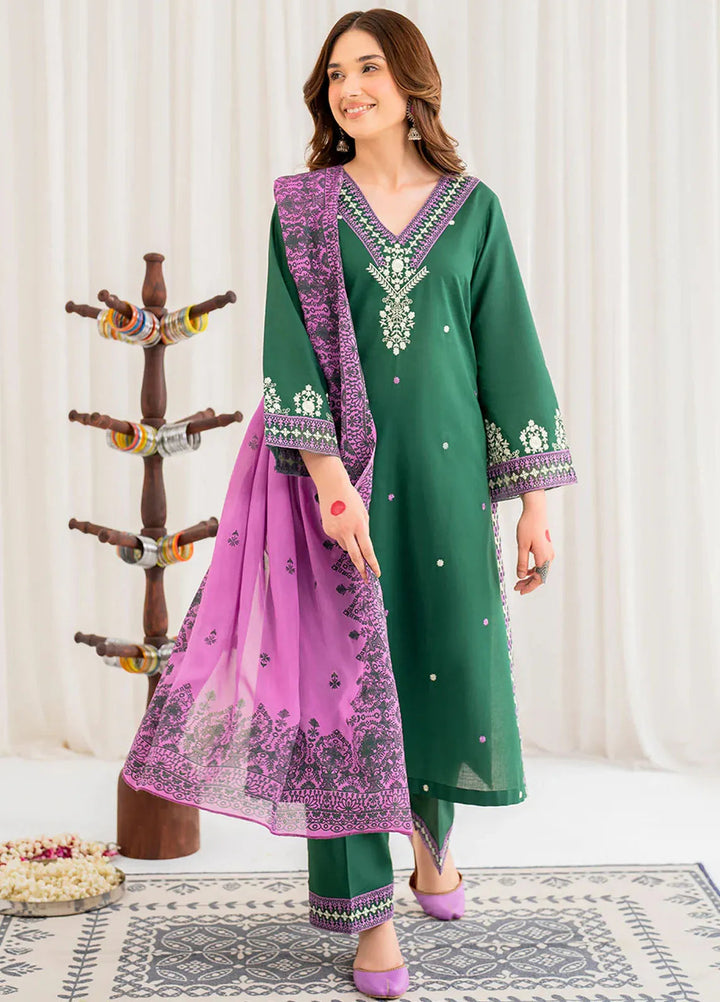 Garnet Pret Embroidered Dhanak 3 Piece Suit Rafiya Minhas Shahkaar