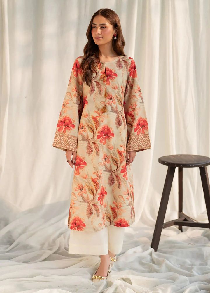 Garnet Pret Printed Khaddar 2 Piece Suit Amiya