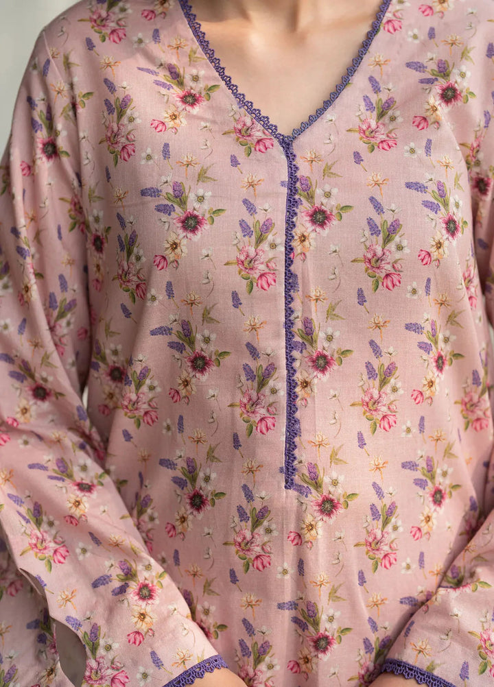 Garnet Pret Printed Khaddar 3 Piece Suit Calendula