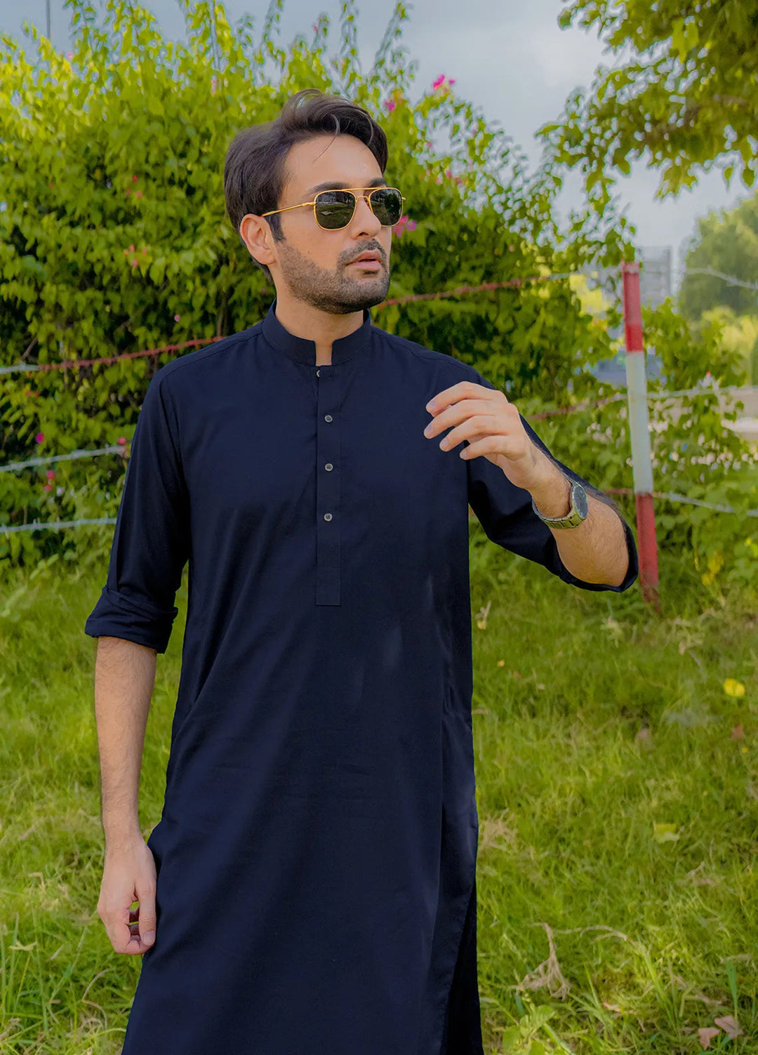 Gem Garments Casual Men Shalwar Kameez - Akbari