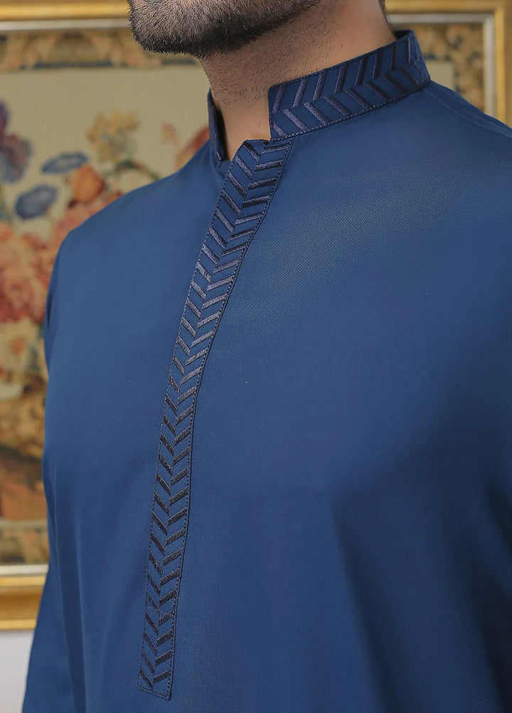 Gem Garments Embroidered Men Kurta Pajama - Asrar