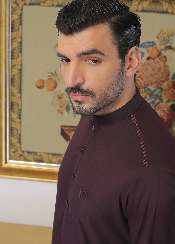 Gem Garments Embroidered Men Kurta Pajama - Burhan
