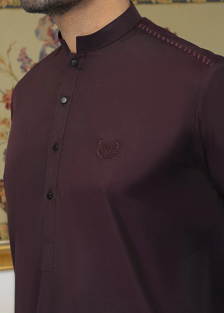 Gem Garments Embroidered Men Kurta Pajama - Burhan