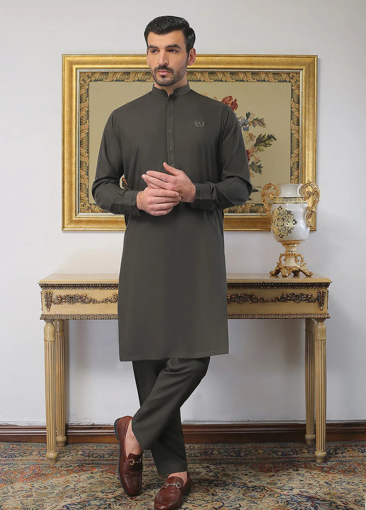 Gem Garments Embroidered Men Kurta Pajama - Ehtasam