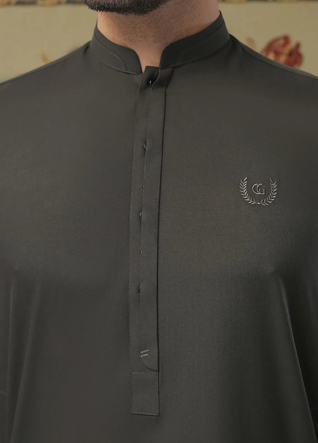 Gem Garments Embroidered Men Kurta Pajama - Ehtasam