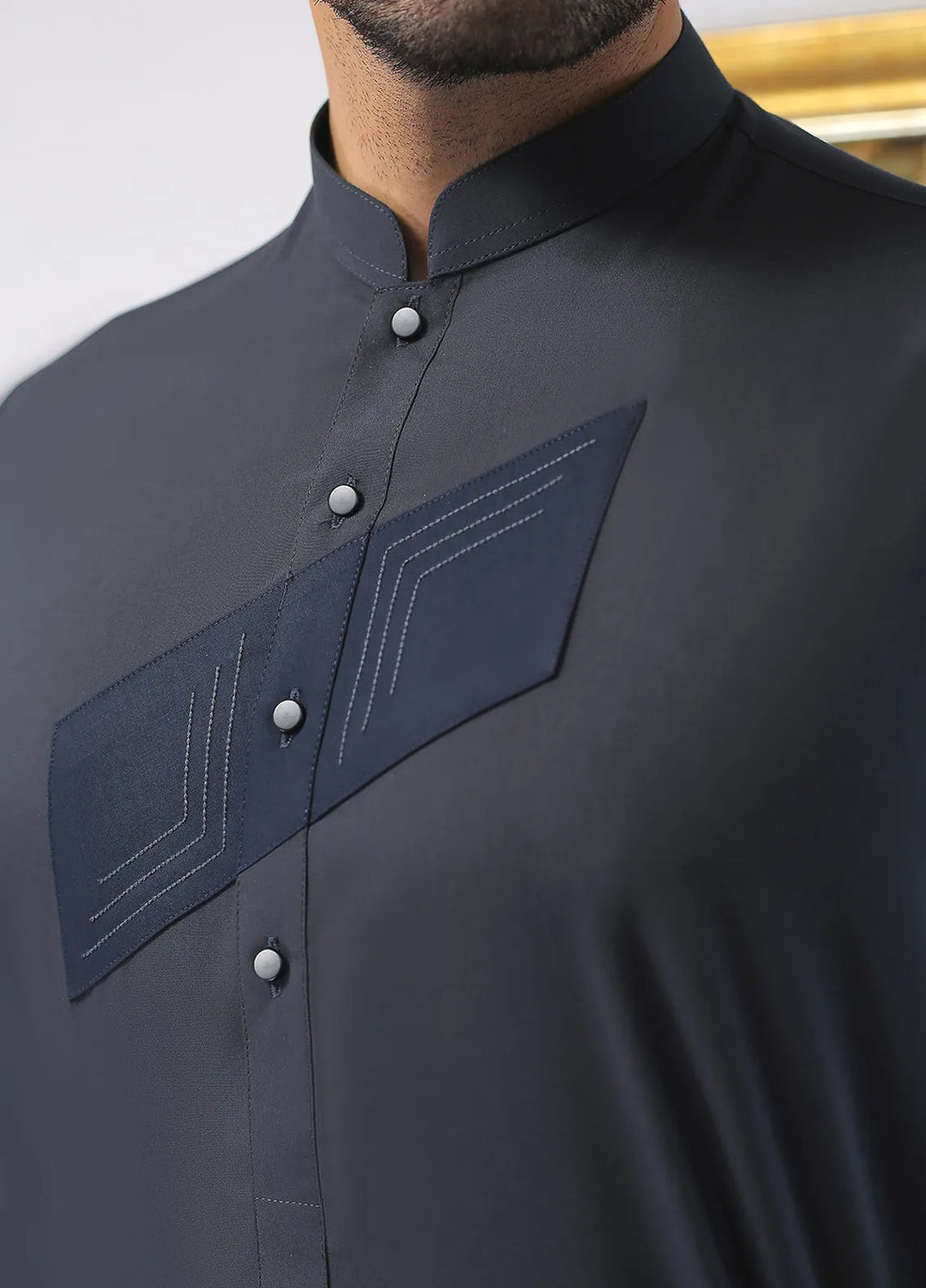 Gem Garments Embroidered Men Shalwar Kameez - Ramis