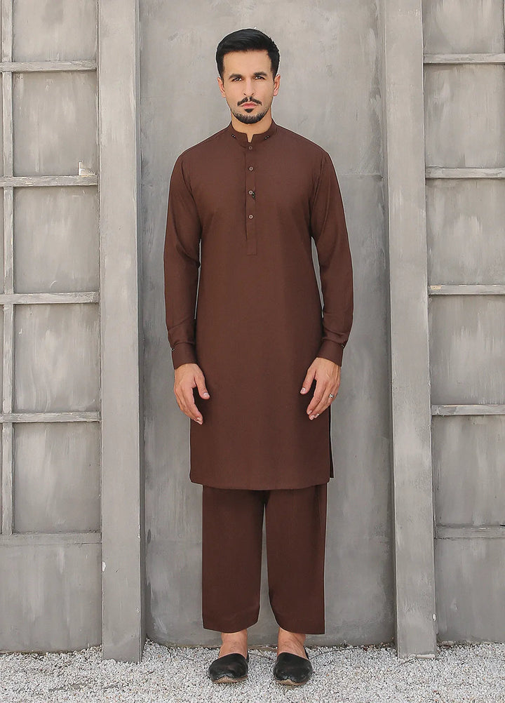 Gem Garments Embroidered Men Shalwar Kameez - Samt