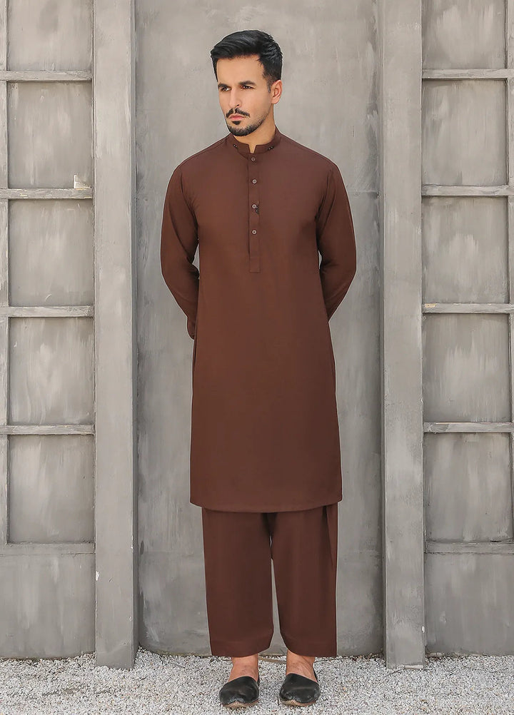 Gem Garments Embroidered Men Shalwar Kameez - Samt