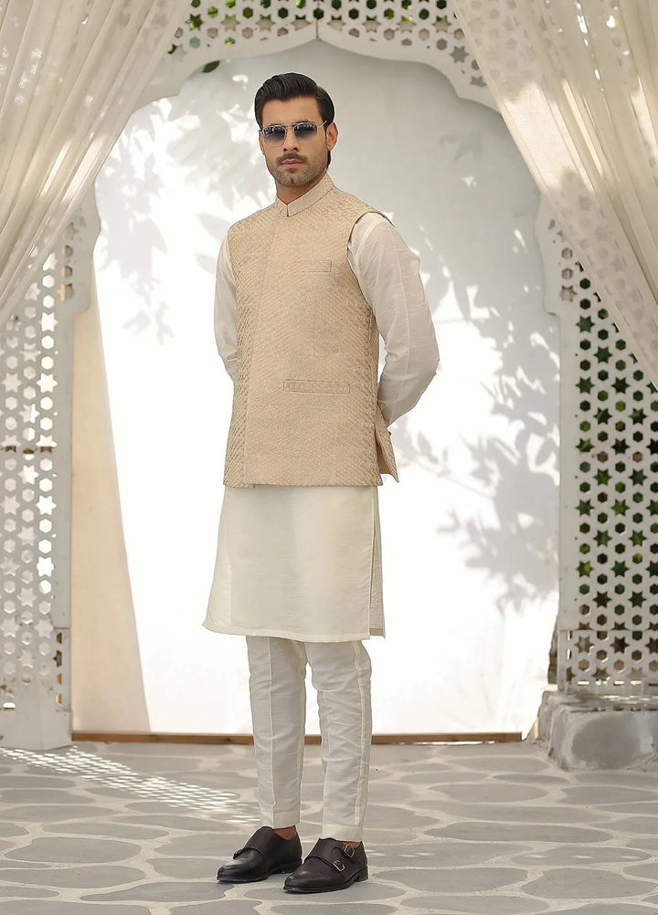 Gem Garments Tropical Formal Men Waistcoat - Munsaf