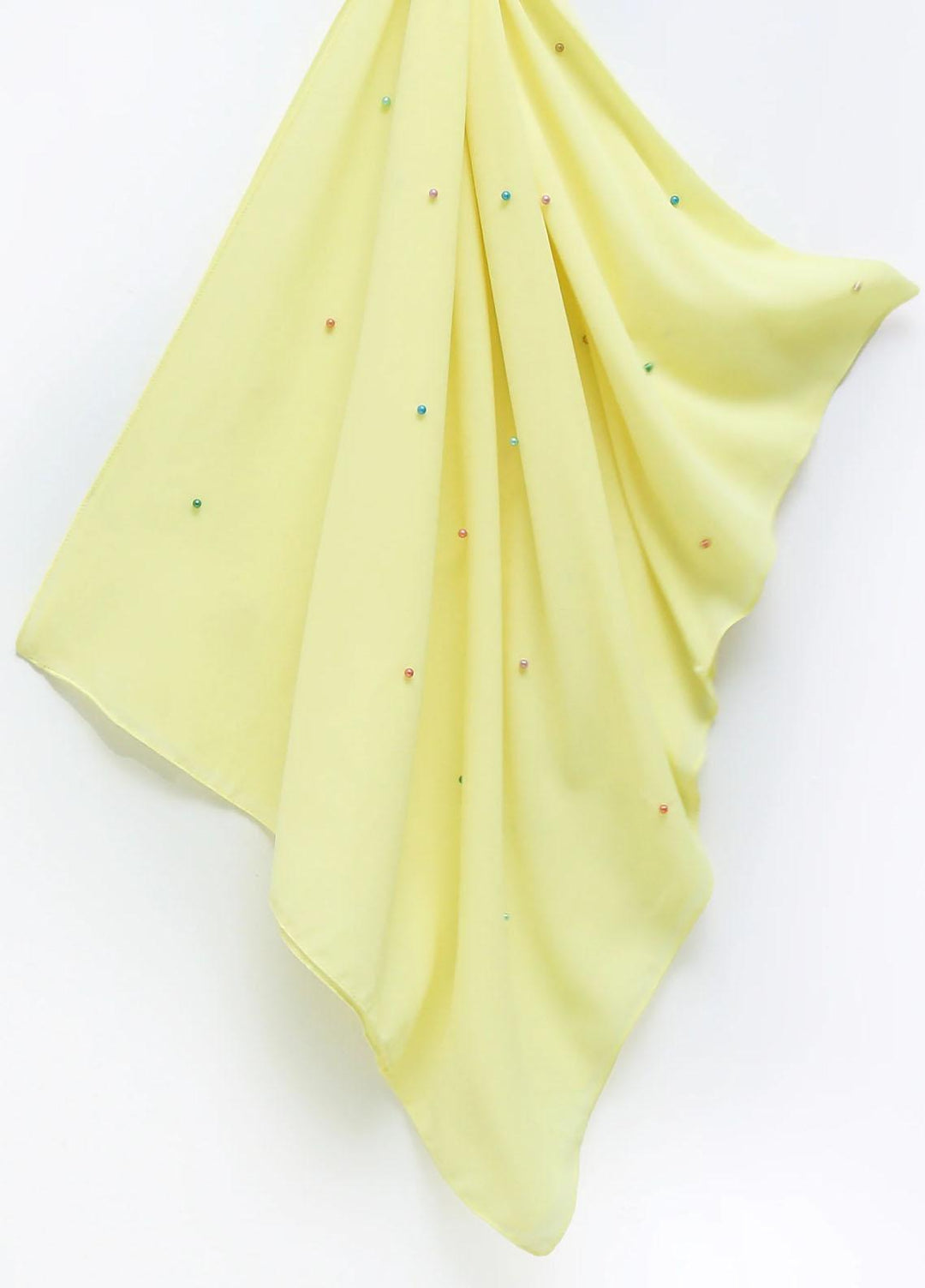 Abaya pk    Hijab ABA22HJ Georgette Flair -  Lemon - Women Hijabs