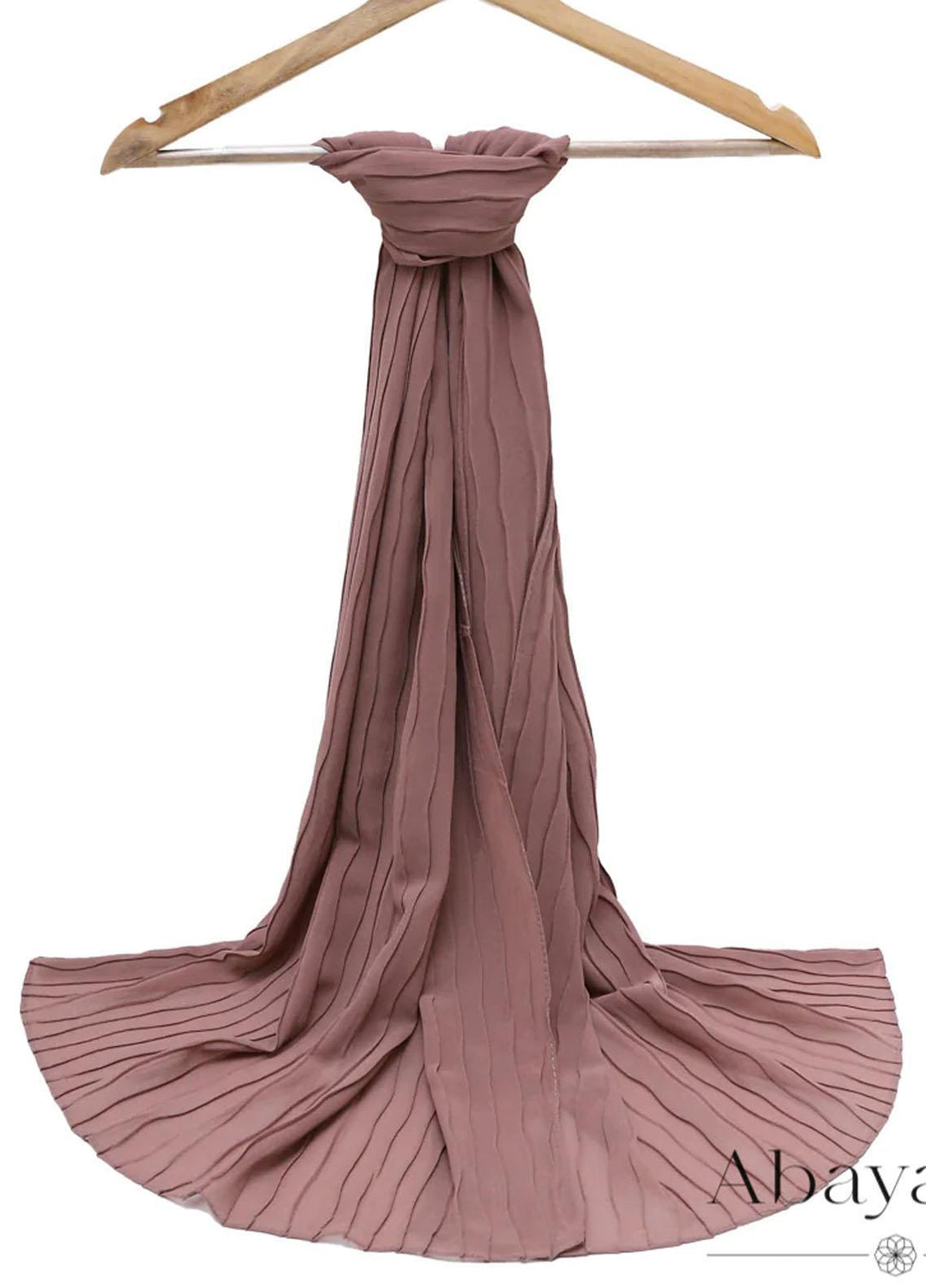 Abaya pk    Hijab ABA22HJ Georgette Magnolia - Rosewood - Women Hijabs