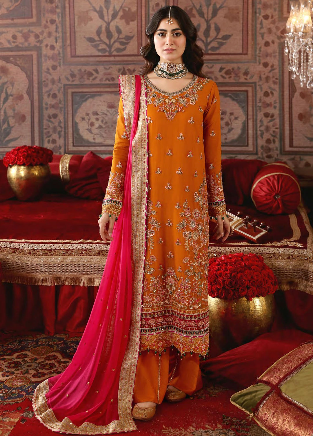 Ghazal By Emaan Adeel Embroidered 3 Piece Suits Unstitched 3 Piece EA24G GH-02 - Luxury Formal Collection