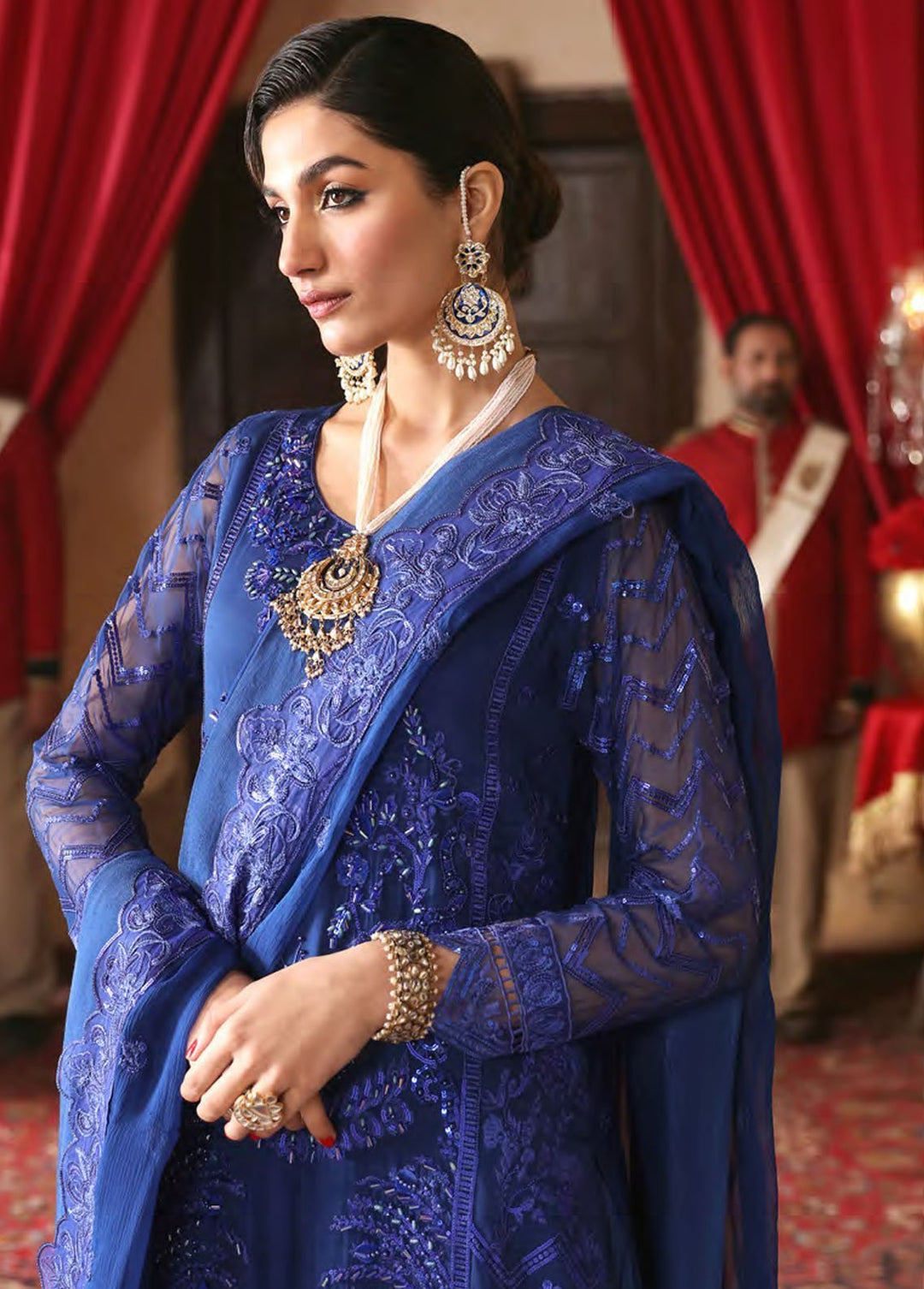 Ghazal By Emaan Adeel Embroidered 3 Piece Suits Unstitched 3 Piece EA24G GH-04 - Luxury Formal Collection