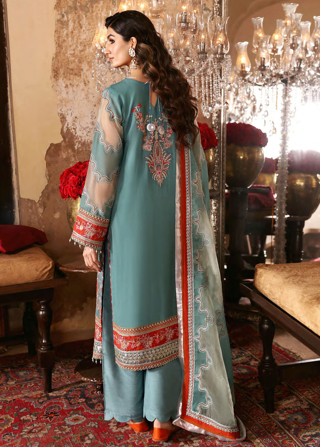 Ghazal By Emaan Adeel Embroidered 3 Piece Suits Unstitched 3 Piece EA24G GH-06 - Luxury Formal Collection