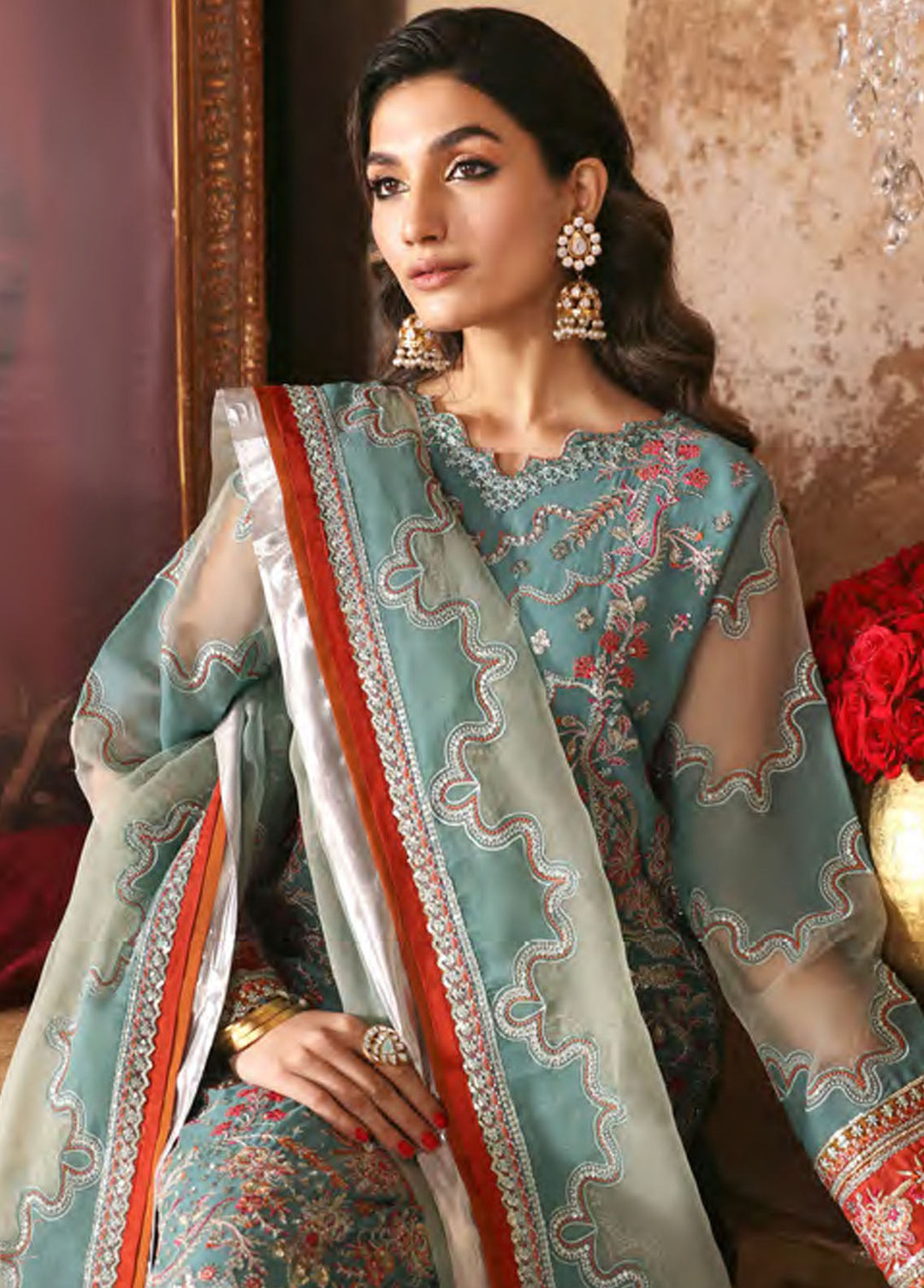 Ghazal By Emaan Adeel Embroidered 3 Piece Suits Unstitched 3 Piece EA24G GH-06 - Luxury Formal Collection