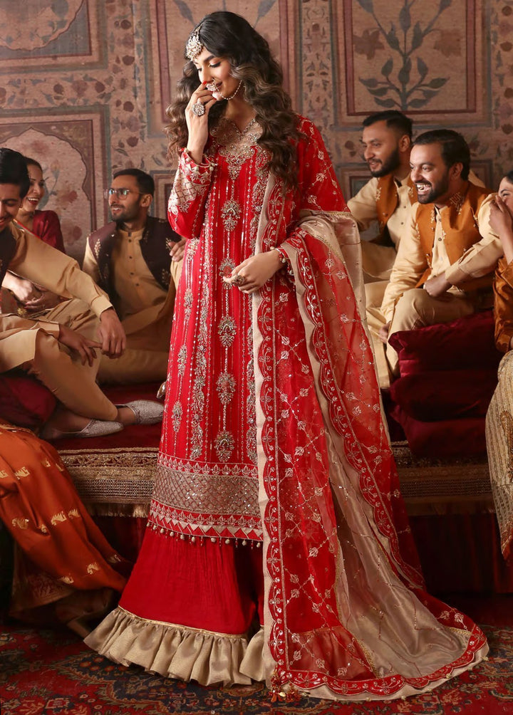 Ghazal By Emaan Adeel Embroidered 3 Piece Suits Unstitched 3 Piece EA24G GH-08 - Luxury Formal Collection