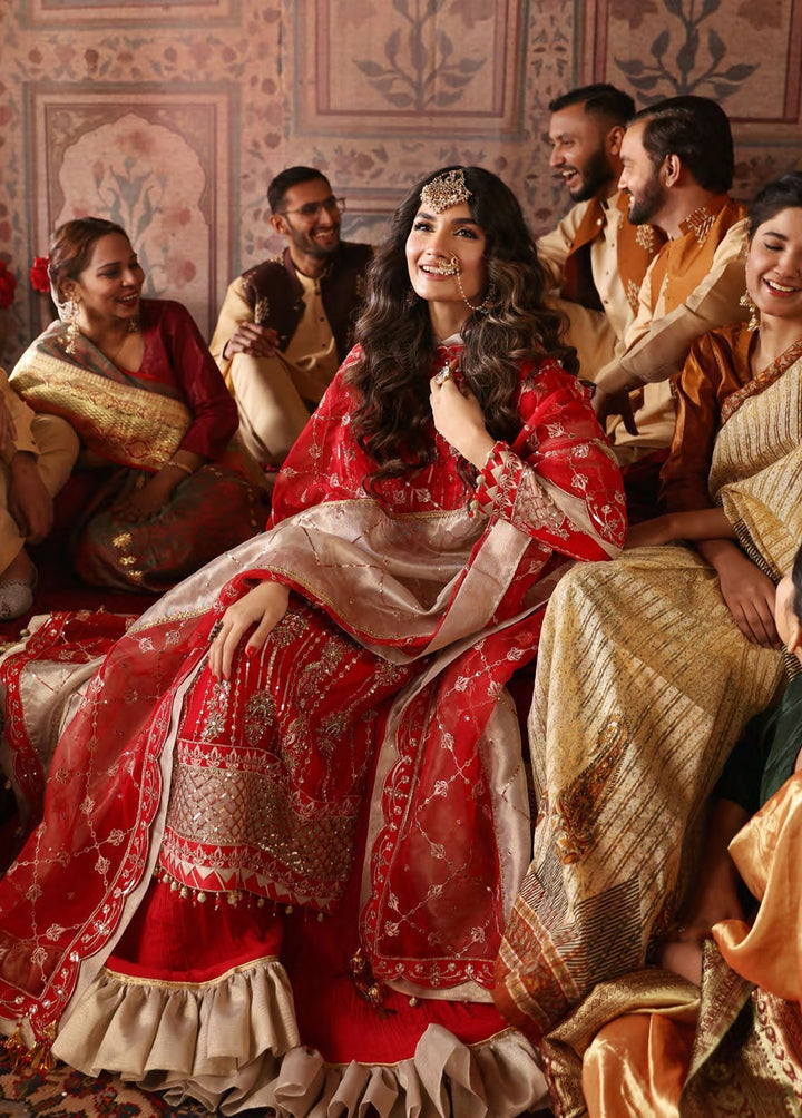 Ghazal By Emaan Adeel Embroidered 3 Piece Suits Unstitched 3 Piece EA24G GH-08 - Luxury Formal Collection