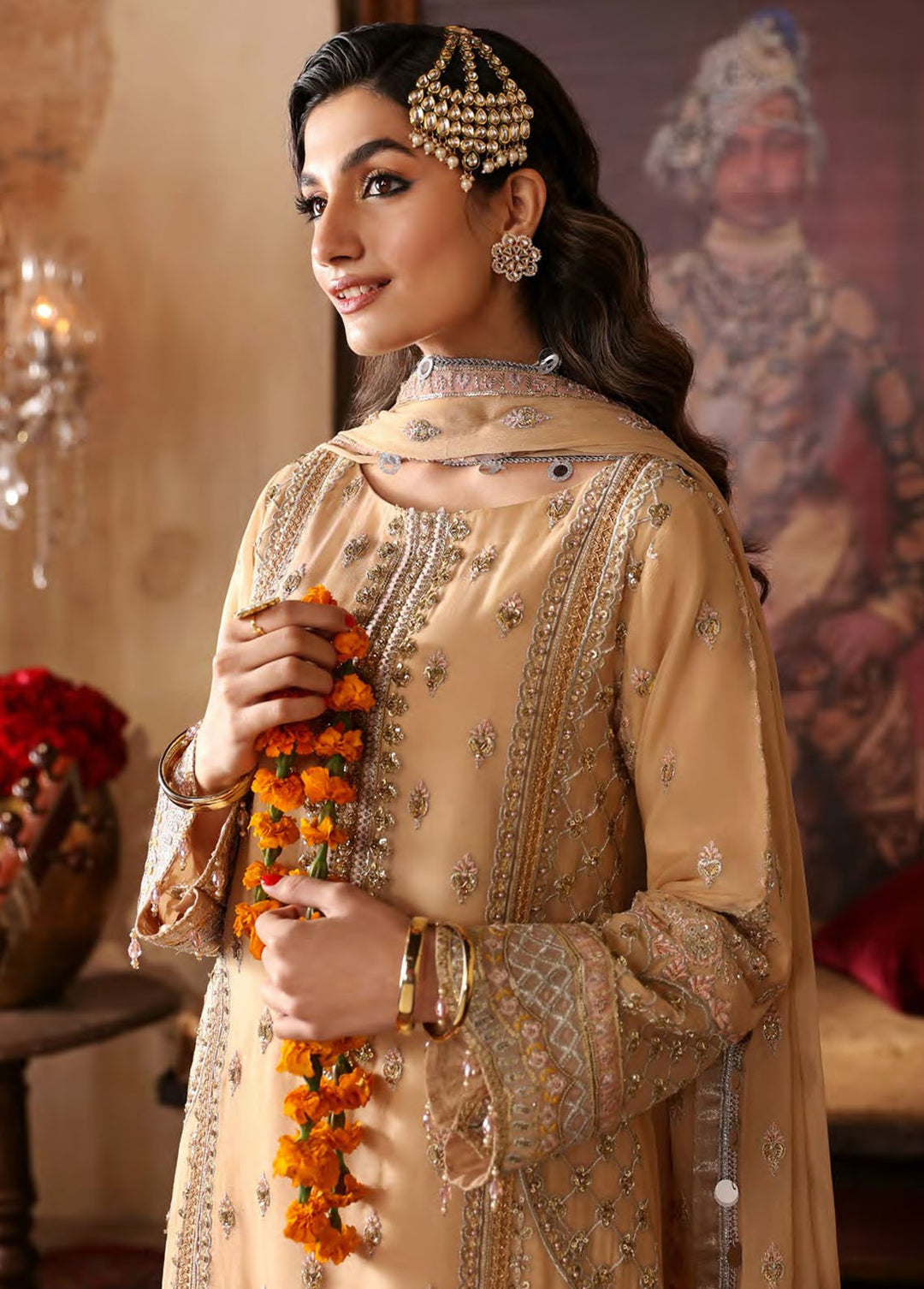 Ghazal By Emaan Adeel Embroidered 3 Piece Suits Unstitched 3 Piece EA24G GH-09 - Luxury Formal Collection