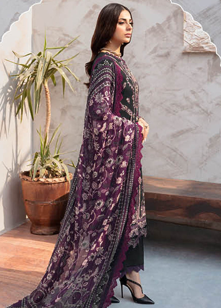 Ghazal By Ramsha Embroidered Lawn Suits Unstitched 3 Piece RSH24G L-905 - Summer Collection