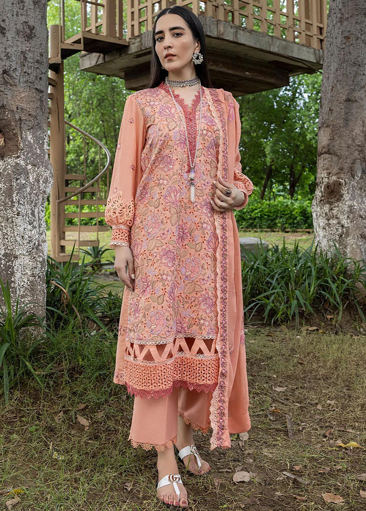 Ghuncha By Izel Embroidered Karandi Suits Unstitched 3 Piece IZL23G GEC-033 SPINEL - Winter Collection