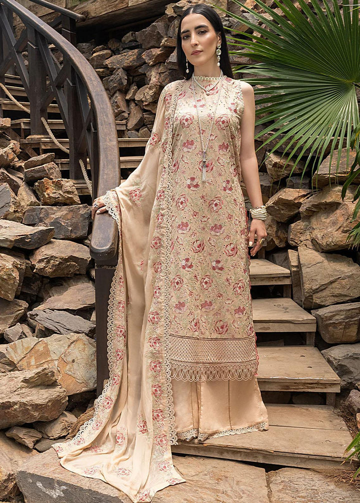Ghuncha By Izel Embroidered Karandi Suits Unstitched 3 Piece IZL23G GEC-035 OPAL - Winter Collection