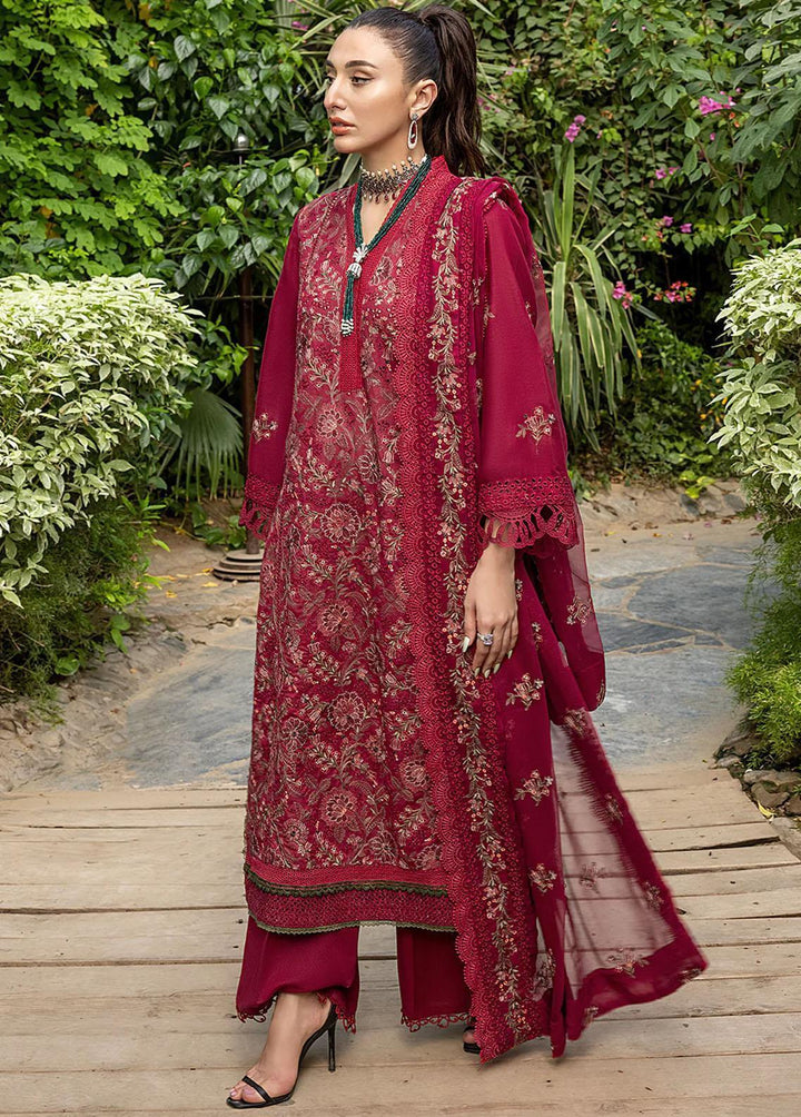 Ghuncha By Izel Embroidered Karandi Suits Unstitched 3 Piece IZL23G GEC-037 SIAM - Winter Collection