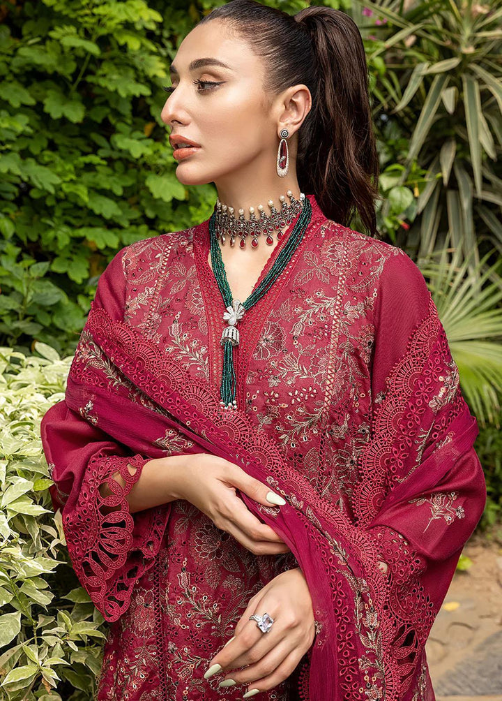 Ghuncha By Izel Embroidered Karandi Suits Unstitched 3 Piece IZL23G GEC-037 SIAM - Winter Collection