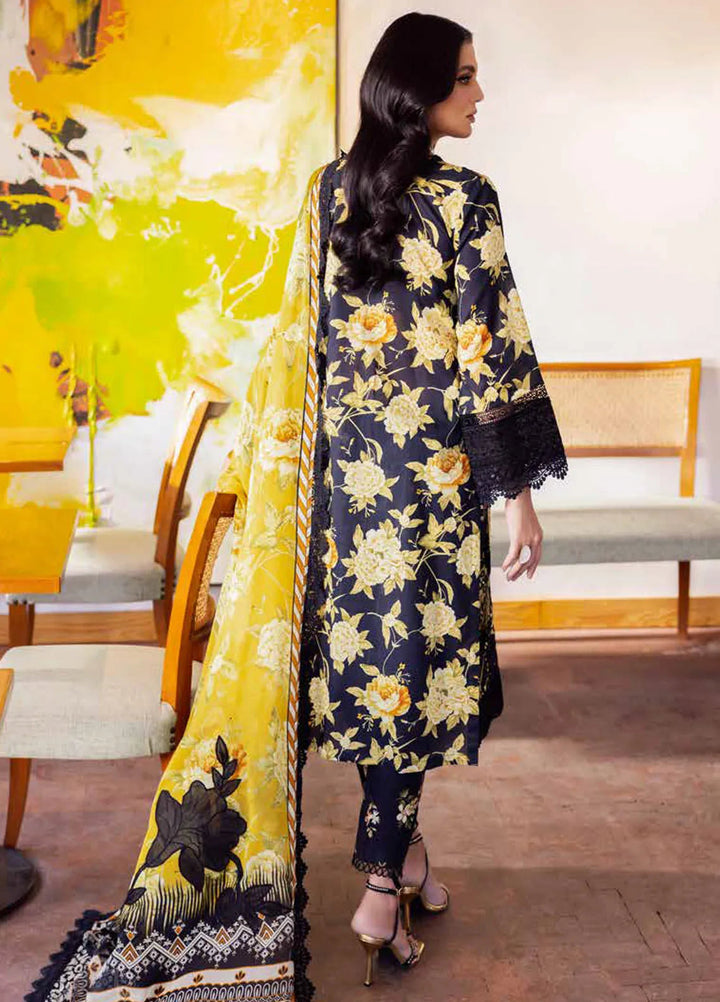 Girl Glam By Nureh Chikankari Lawn Suit Unstitched 3 Piece NU24GG GL-12 - Summer Collection