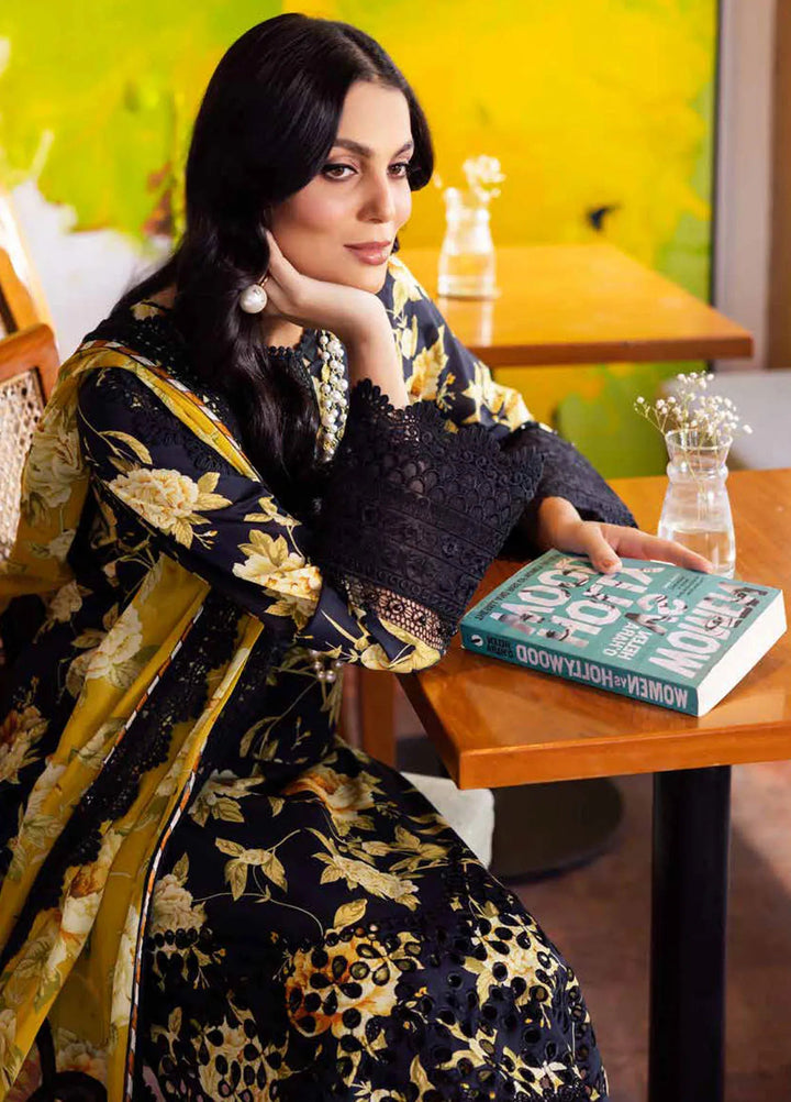 Girl Glam By Nureh Chikankari Lawn Suit Unstitched 3 Piece NU24GG GL-12 - Summer Collection