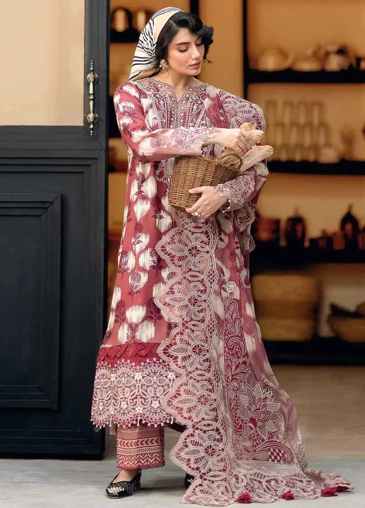 Girl Glam By Nureh Embroidered Crepe Suits Unstitched 3 Piece NU24GV GL-20 - Festive Collection