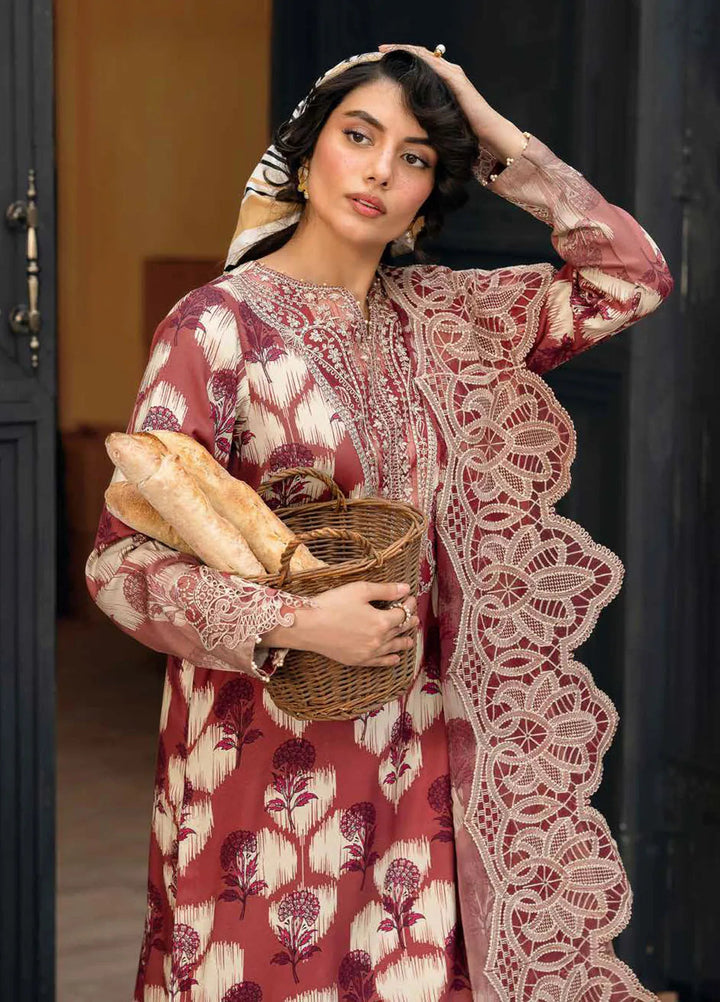 Girl Glam By Nureh Embroidered Crepe Suits Unstitched 3 Piece NU24GV GL-20 - Festive Collection