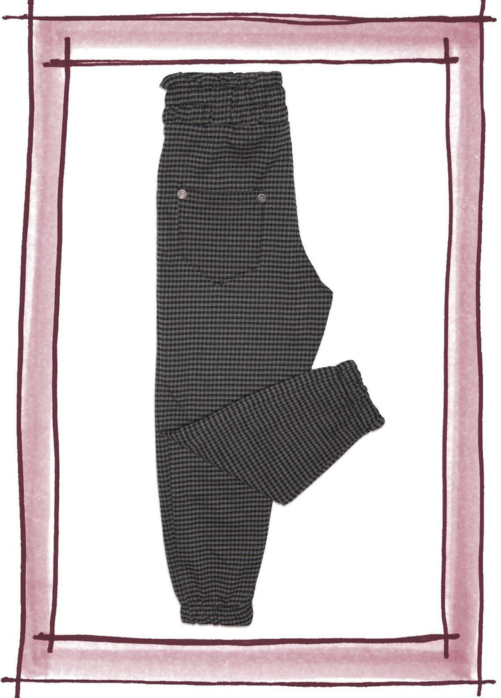 Sanaulla Exclusive Range Cotton Fancy Girls Trouser -  SU22GT 5508 D-Grey