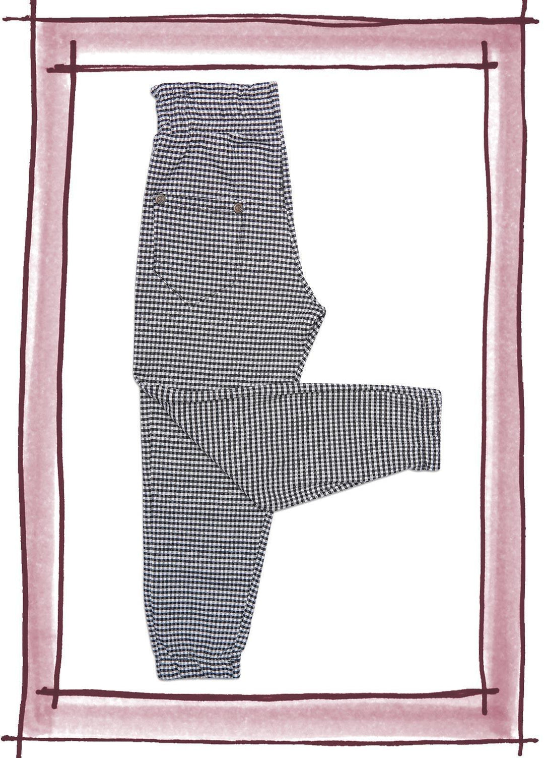 Sanaulla Exclusive Range Cotton Fancy Girls Trouser -  SU22GT 5508 Grey