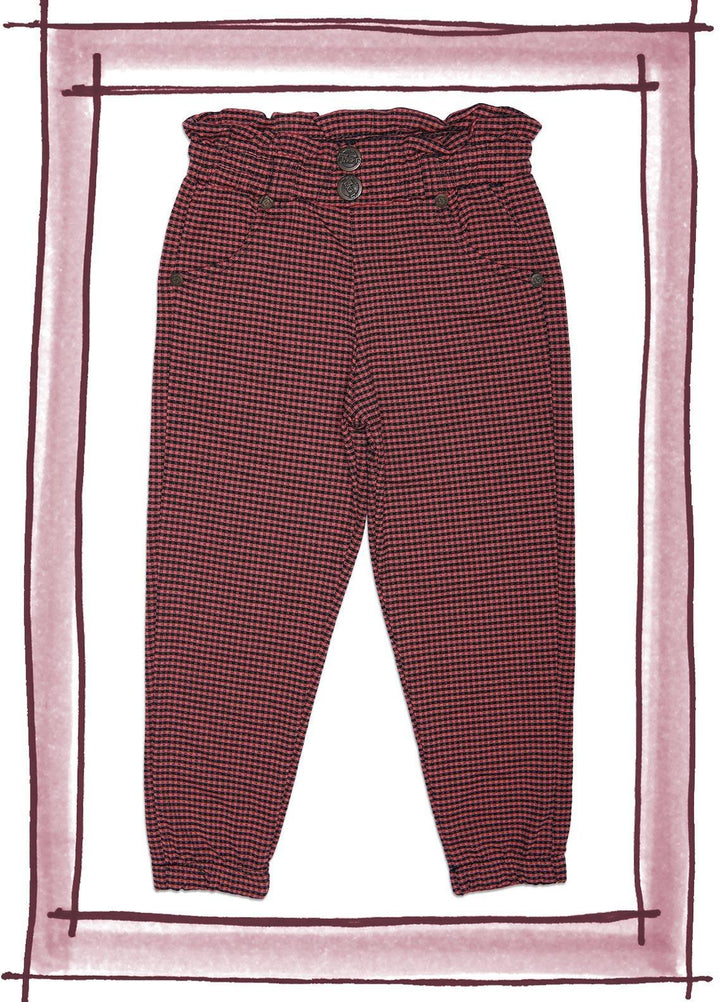 Sanaulla Exclusive Range Cotton Fancy Trouser for Girls -  SU22GT 5508 Pink