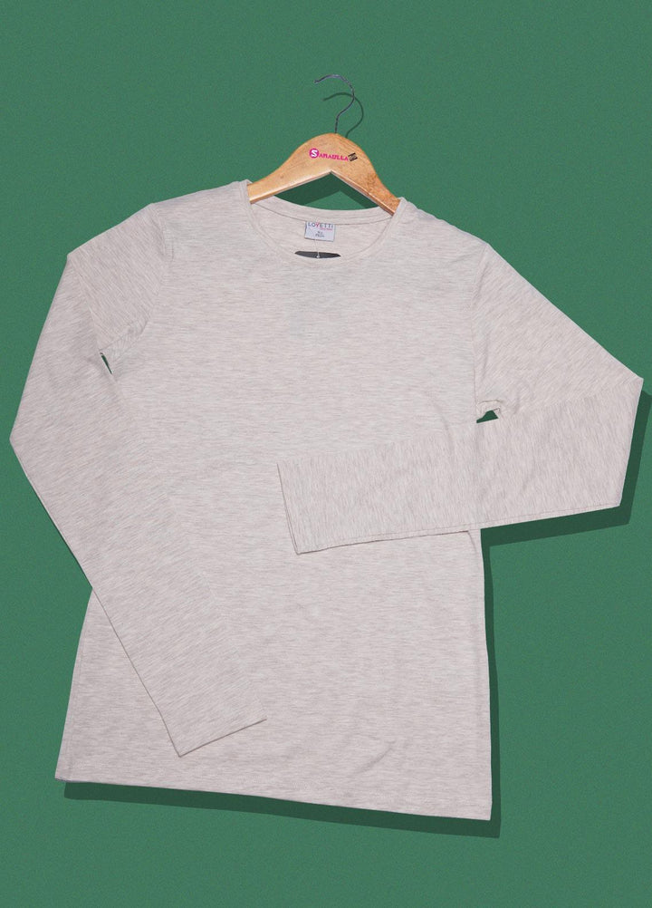 Sanaulla Exclusive Range  Fancy Girls T-Shirts -  1007 Grey