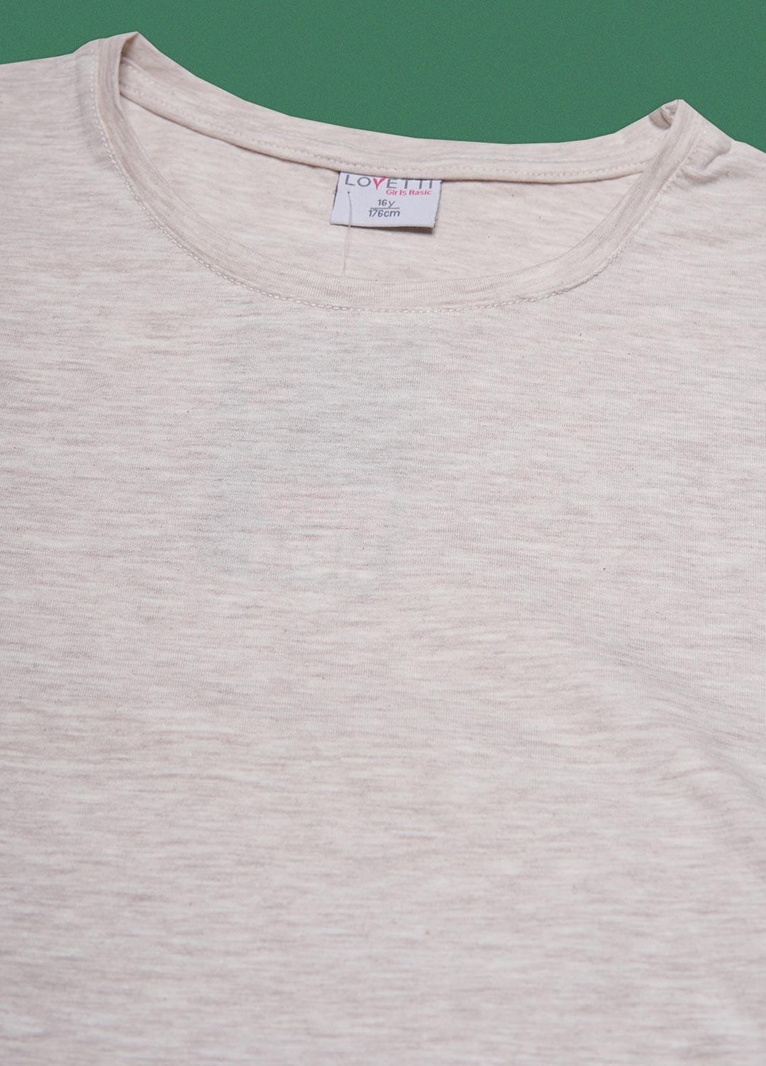 Sanaulla Exclusive Range  Fancy Girls T-Shirts -  1007 Grey