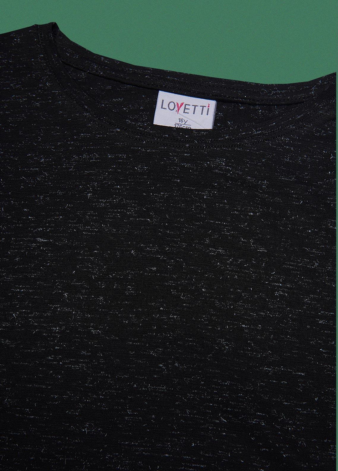 Sanaulla Exclusive Range  Fancy T-Shirts for Girls -  1007 Black