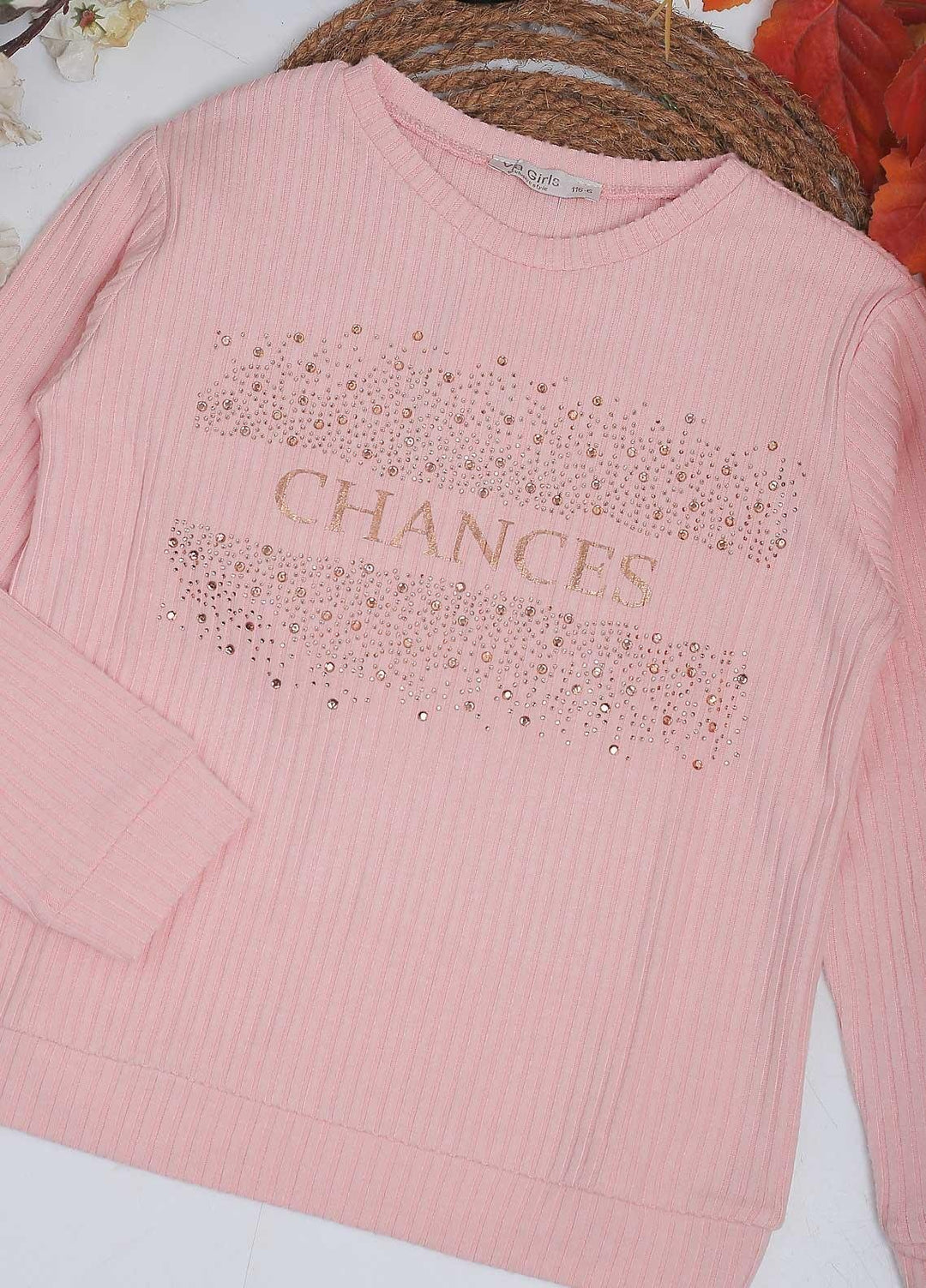 Sanaulla Exclusive Range Mix Casual Girls Tops -  4552 Pink