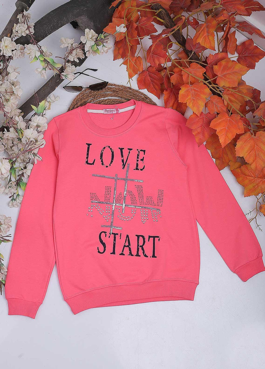 Sanaulla Exclusive Range Mix Casual Girls T-Shirts -  3512 Pink