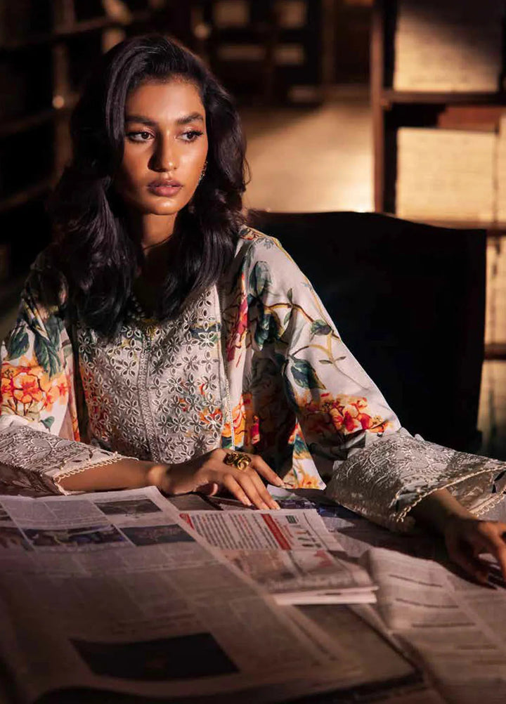 Embroidered Lawn Suit 3 Piece