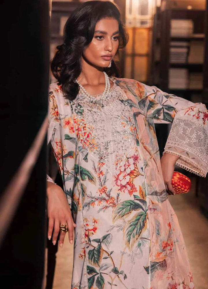 Embroidered Lawn Suit 3 Piece