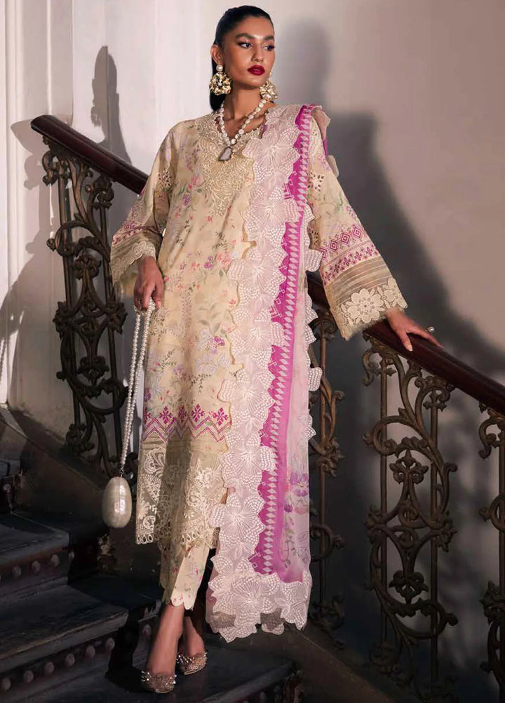 Embroidered Lawn Suit 3 Piece