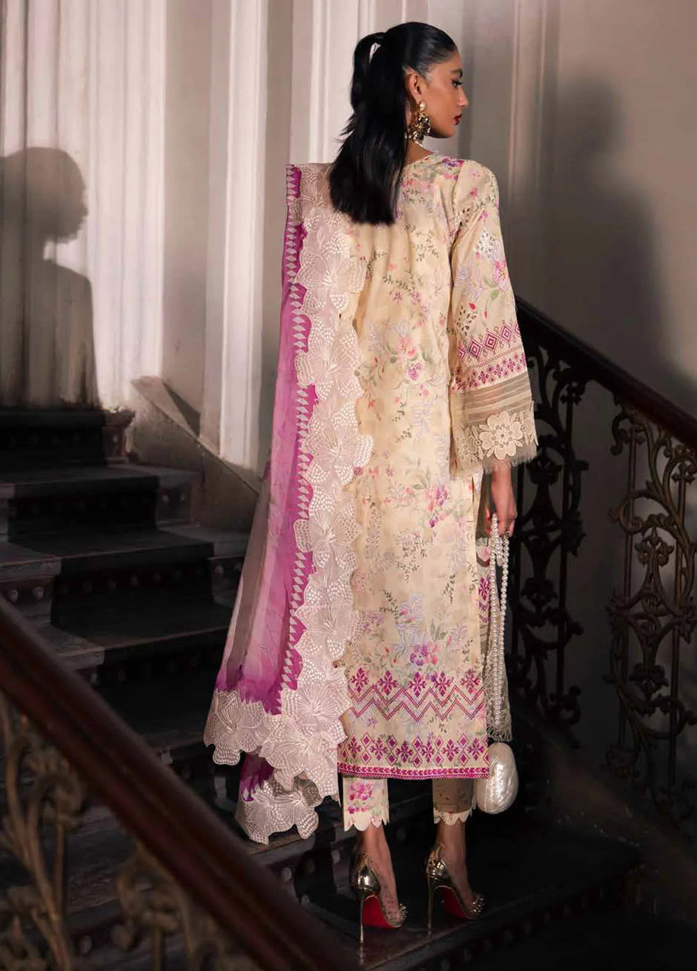Embroidered Lawn Suit 3 Piece